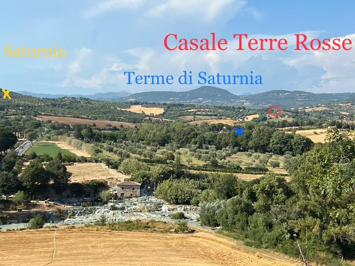 萨杜勒尼亚Casale Terre Rosse住宿加早餐旅馆 外观 照片
